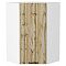 Шкаф верхний угловой Флэт Wotan Oak 2S/Белый 920*600*600 Шкаф верхний угловой Флэт Wotan Oak 2S/Белый 920*600*600