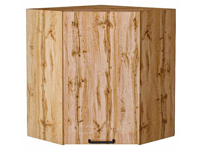 Шкаф верхний угловой Флэт Wotan Oak 2S/Дуб Вотан 716*600*600