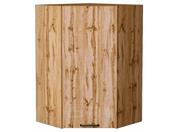 Шкаф верхний угловой Флэт Wotan Oak 2S/Дуб Вотан 920*600*600