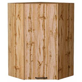Шкаф верхний угловой Флэт Wotan Oak 2S/Дуб Вотан 920*600*600
