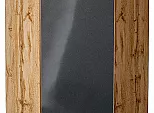 Шкаф верхний угловой Фьюжн Anthracite Дуб Вотан 716*600*600