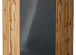 Шкаф верхний угловой Фьюжн Anthracite Дуб Вотан 920*600*600