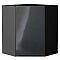 Шкаф верхний угловой Фьюжн Anthracite Graphite 716*600*600 Шкаф верхний угловой Фьюжн Anthracite Graphite 716*600*600