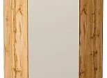 Шкаф верхний угловой Фьюжн Cream Silk/Дуб Вотан 716*600*600