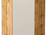 Шкаф верхний угловой Фьюжн Cream Silk/Дуб Вотан 920*600*600