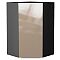 Шкаф верхний угловой Фьюжн Gallant Graphite 920*600*600 Шкаф верхний угловой Фьюжн Gallant Graphite 920*600*600