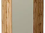 Шкаф верхний угловой Фьюжн Silky Grey Дуб Вотан 920*600*600