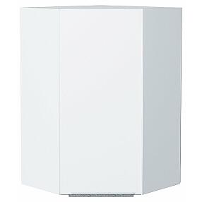 Шкаф верхний угловой Фьюжн Silky White Белый 920*600*600