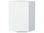 Шкаф верхний угловой Фьюжн Silky White Белый 920*600*600
