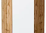 Шкаф верхний угловой Фьюжн Silky White Дуб Вотан 716*600*600