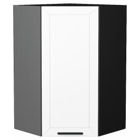 Шкаф верхний угловой Глетчер Айленд Силк Graphite 920*600*600