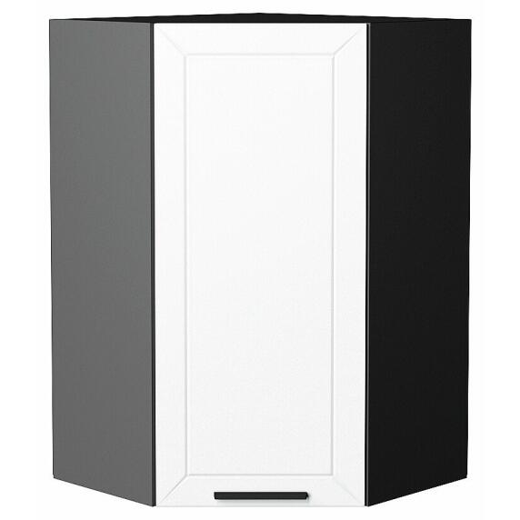Шкаф верхний угловой Глетчер Айленд Силк Graphite 920*600*600