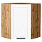 Шкаф верхний угловой Глетчер Айленд Силк Дуб Вотан 716*600*600