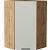 Шкаф верхний угловой Лайт Special Grey/Дуб Вотан 920*600*600