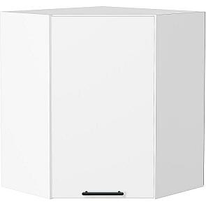 Шкаф верхний угловой Лайт Special White/Белый 716*600*600