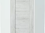 Шкаф верхний угловой Лофт Nordic Oak/Белый 920*600*600