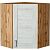 Шкаф верхний угловой Лофт Nordic Oak/Дуб Вотан 716*600*600