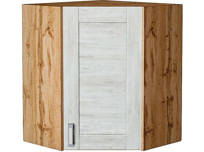 Шкаф верхний угловой Лофт Nordic Oak/Дуб Вотан 716*600*600