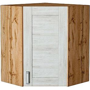 Шкаф верхний угловой Лофт Nordic Oak/Дуб Вотан 716*600*600