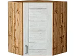 Шкаф верхний угловой Лофт Nordic Oak/Дуб Вотан 716*600*600