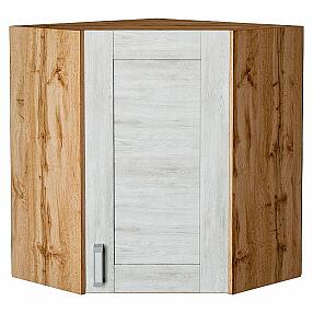 Шкаф верхний угловой Лофт Nordic Oak/Дуб Вотан 716*600*600