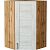 Шкаф верхний угловой Лофт Nordic Oak/Дуб Вотан 920*600*600