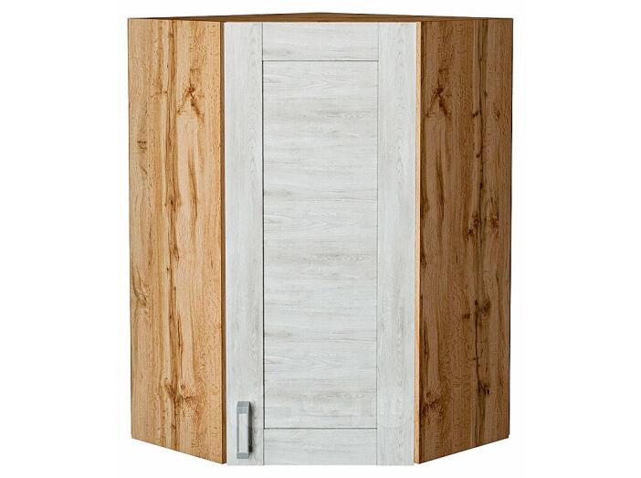 Шкаф верхний угловой Лофт Nordic Oak/Дуб Вотан 920*600*600