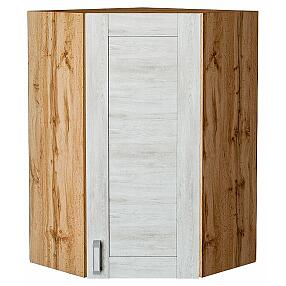 Шкаф верхний угловой Лофт Nordic Oak/Дуб Вотан 920*600*600