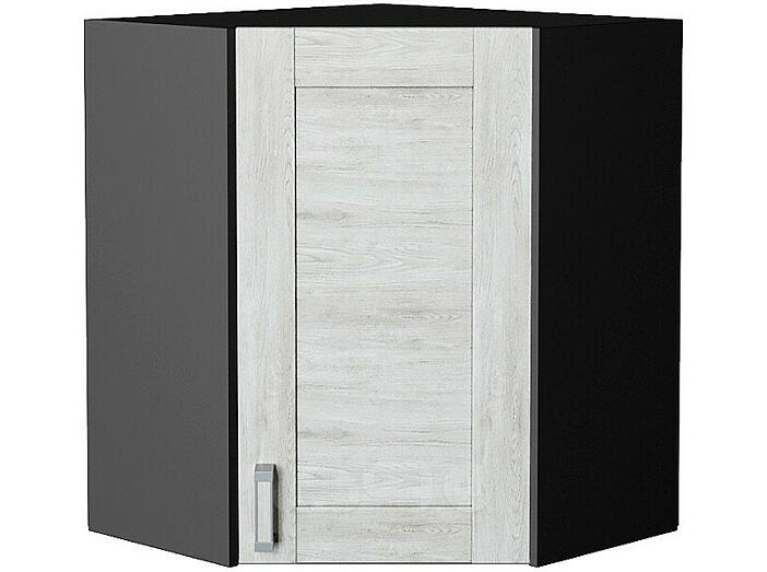 Шкаф верхний угловой Лофт Nordic Oak/Graphite 716*600*600