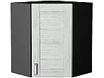 Шкаф верхний угловой Лофт Nordic Oak/Graphite 716*600*600