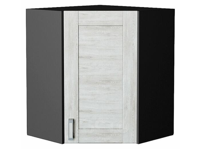 Шкаф верхний угловой Лофт Nordic Oak/Graphite 716*600*600