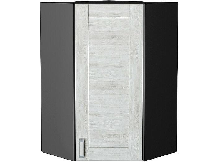 Шкаф верхний угловой Лофт Nordic Oak/Graphite 920*600*600
