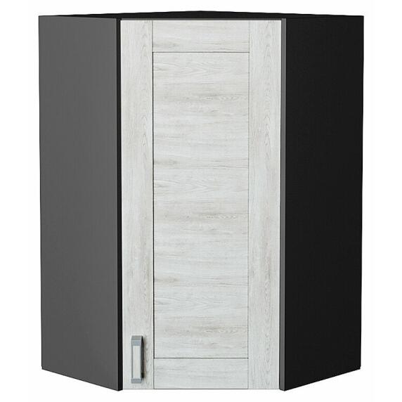 Шкаф верхний угловой Лофт Nordic Oak/Graphite 920*600*600