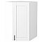 Шкаф верхний угловой Лофт Super White Белый 920*600*600