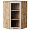 Шкаф верхний угловой остекленный Барселона Кашемир Дуб Вотан 920*600*606 Шкаф верхний угловой остекленный Барселона Кашемир Дуб Вотан 920*600*606