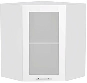 

Шкаф верхний угловой остекленный Валерия-М ВУ 590 | 59 см
