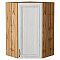 Шкаф верхний угловой Шале White Dreamline Дуб Вотан 920*600*600