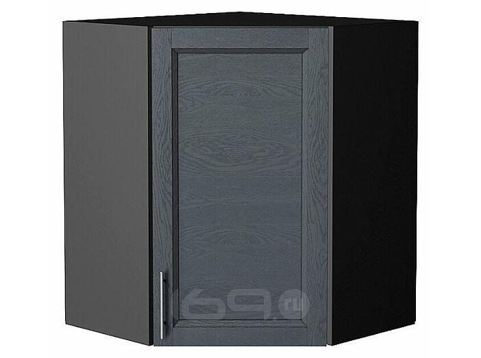 Шкаф верхний угловой Сканди Graphite Softwood Graphite 716*600*600