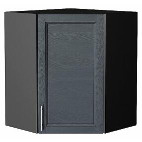 Шкаф верхний угловой Сканди Graphite Softwood Graphite 716*600*600
