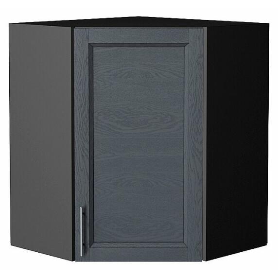 Шкаф верхний угловой Сканди Graphite Softwood Graphite 716*600*600