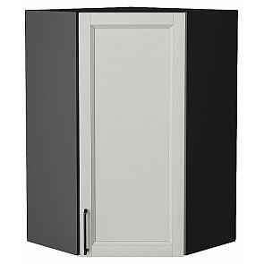 Шкаф верхний угловой Сканди Grey Silkwood/Graphite 920*600*600