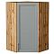 Шкаф верхний угловой Сканди Grey Softwood Дуб Вотан 920*600*600 Шкаф верхний угловой Сканди Grey Softwood Дуб Вотан 920*600*600