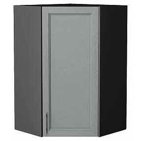 Шкаф верхний угловой Сканди Grey Softwood Graphite 920*600*600