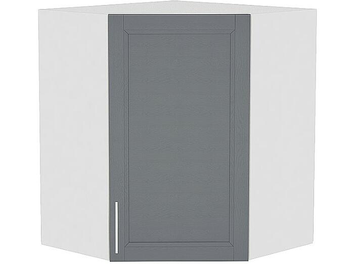 Шкаф верхний угловой Сканди ВУ 590 Graphite Softwood-Белый