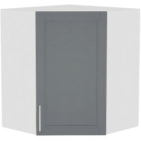 Шкаф верхний угловой Сканди ВУ 590 Graphite Softwood-Белый