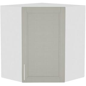 Шкаф верхний угловой Сканди ВУ 590 Grey Softwood-Белый