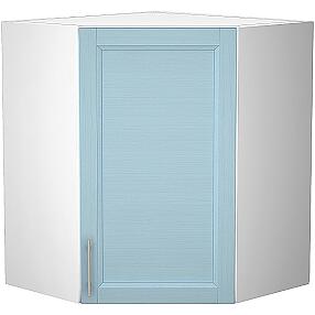 Шкаф верхний угловой Сканди ВУ 599 Sky Wood-Белый