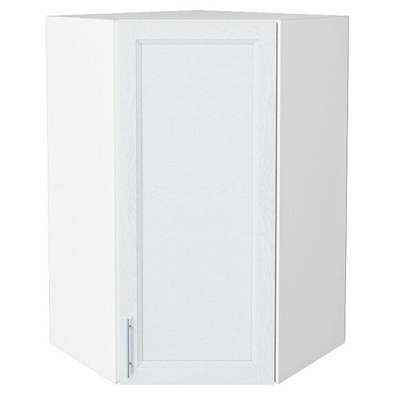 Шкаф верхний угловой Сканди White Softwood/Белый 920*600*600