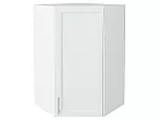 Шкаф верхний угловой Сканди White Softwood/Белый 920*600*600