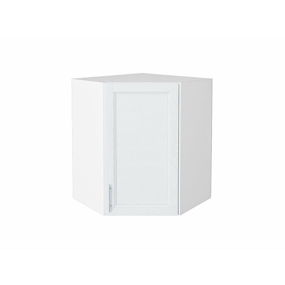 Шкаф верхний угловой Сканди White Softwood/Белый 716*600*600